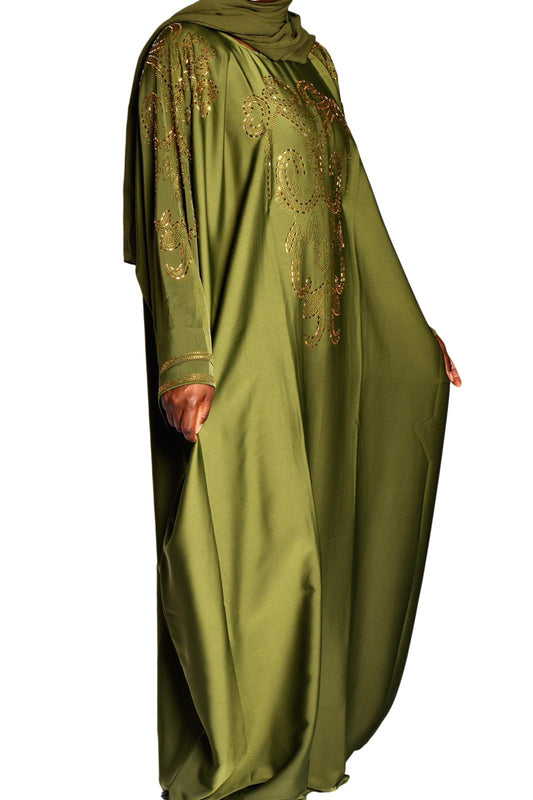 Soukeyna satin Abaya