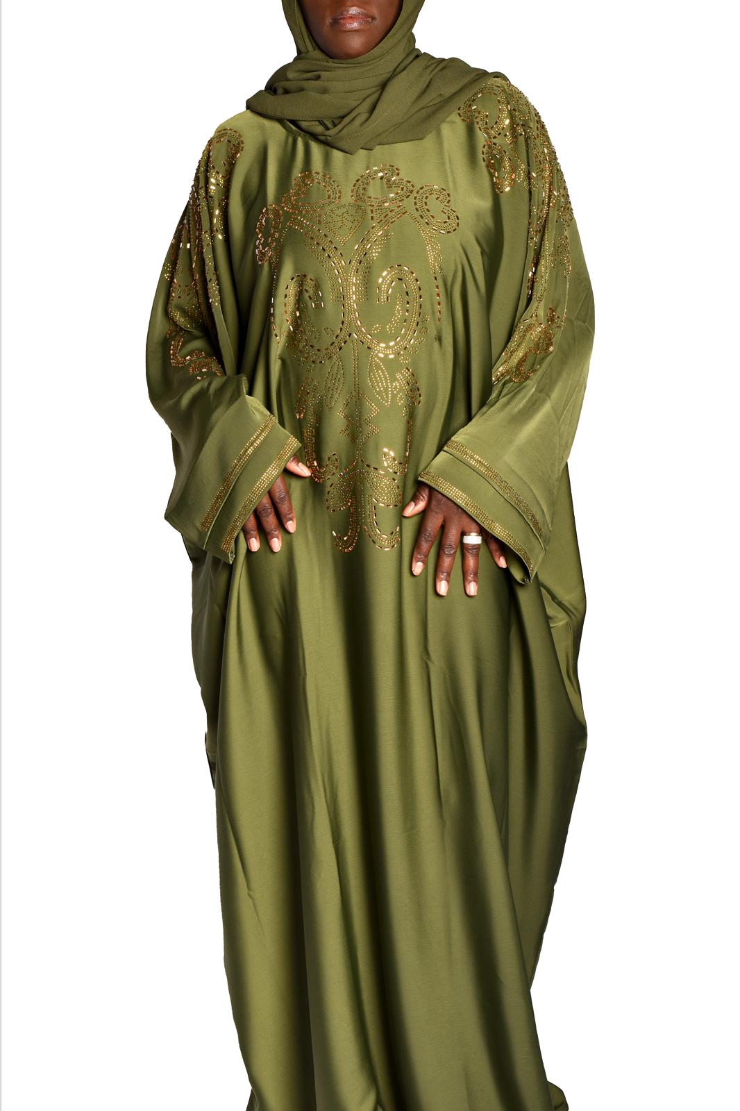 Soukeyna satin Abaya