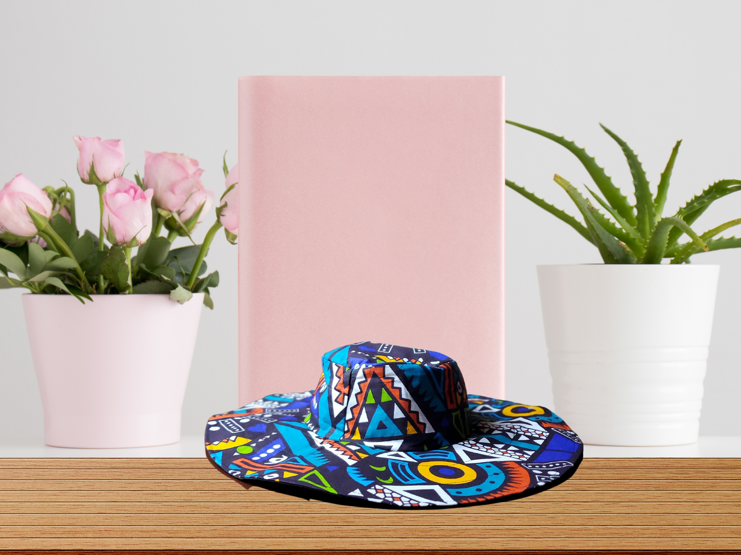 Ankara Wide Brim Hats