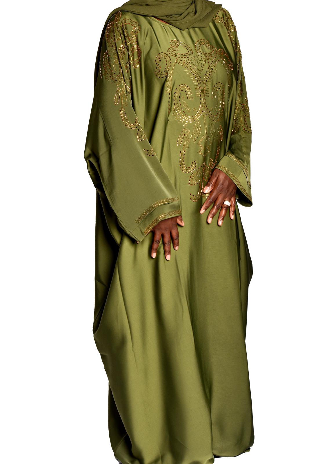 Soukeyna satin Abaya