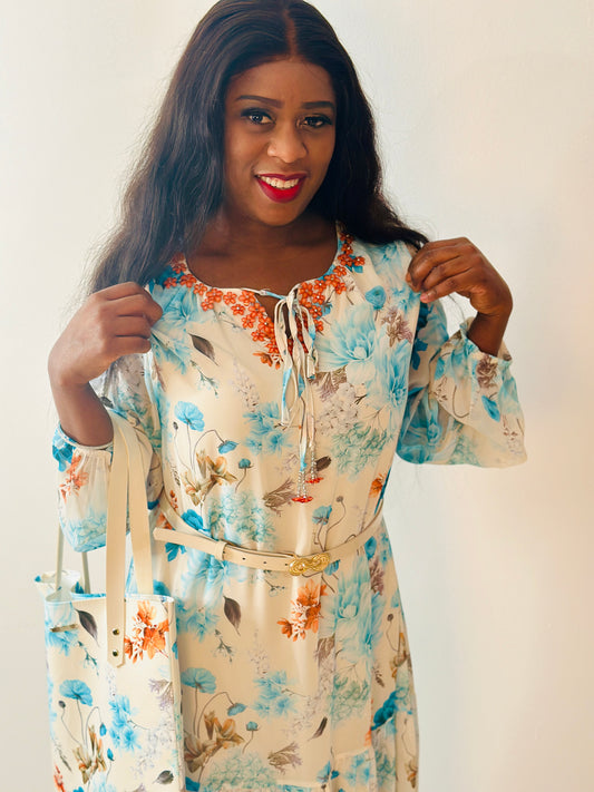 Grace Floral Maxi Dress 🌸