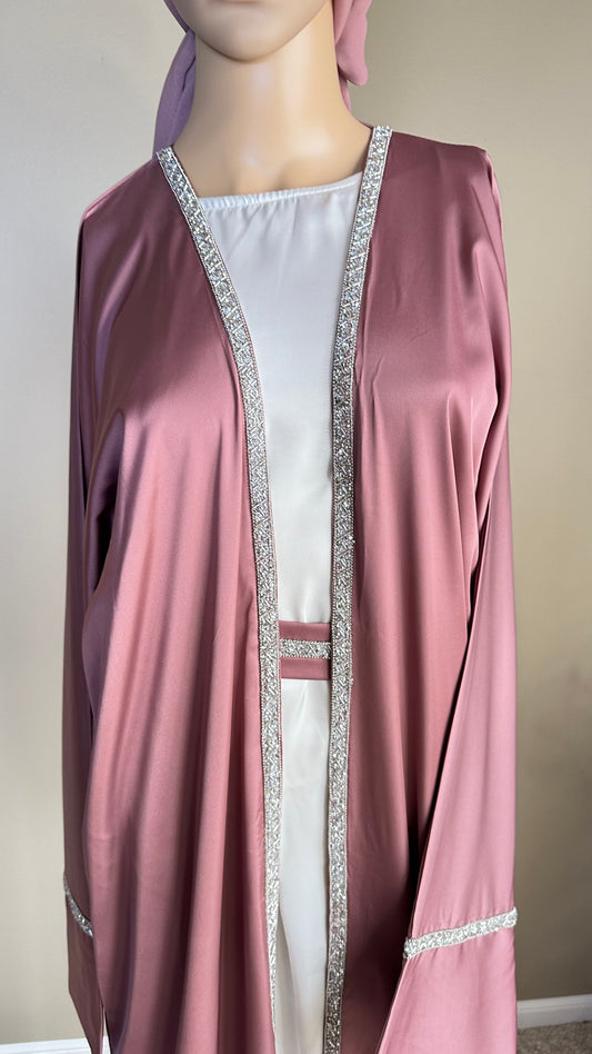 Nada Silk Open Abaya