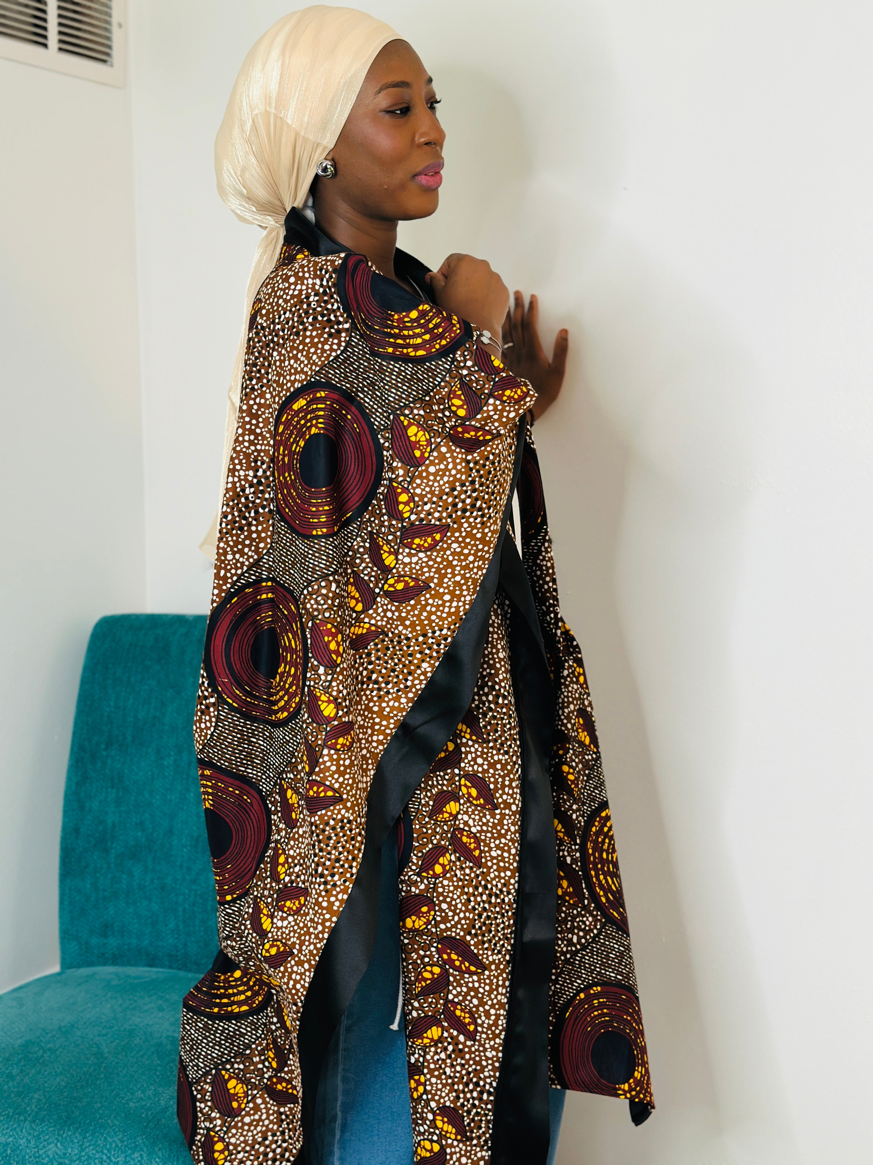 Ankara Luxe Kimono | Multiple Prints