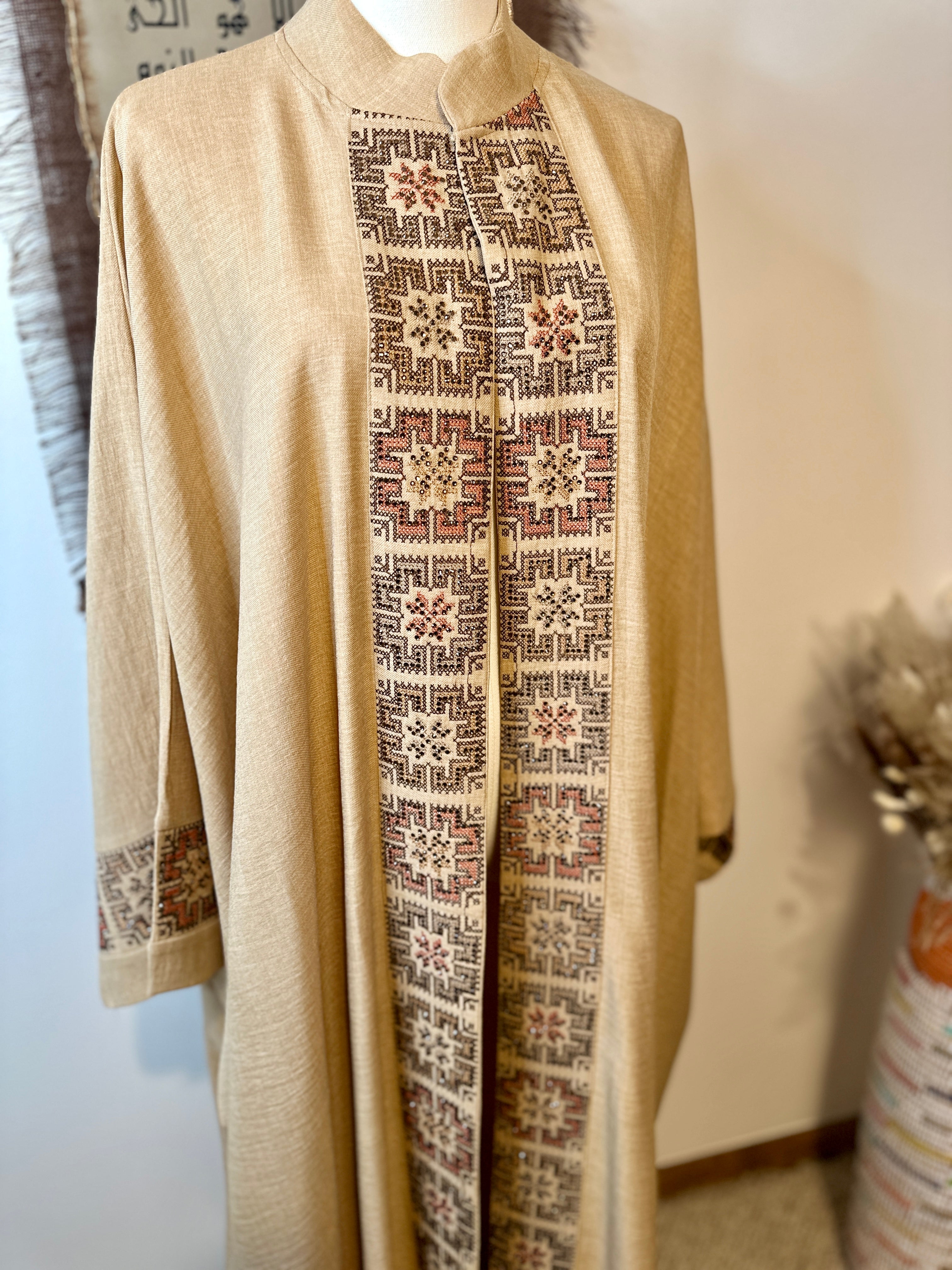 Heritage Embroidered Batwing Kimono