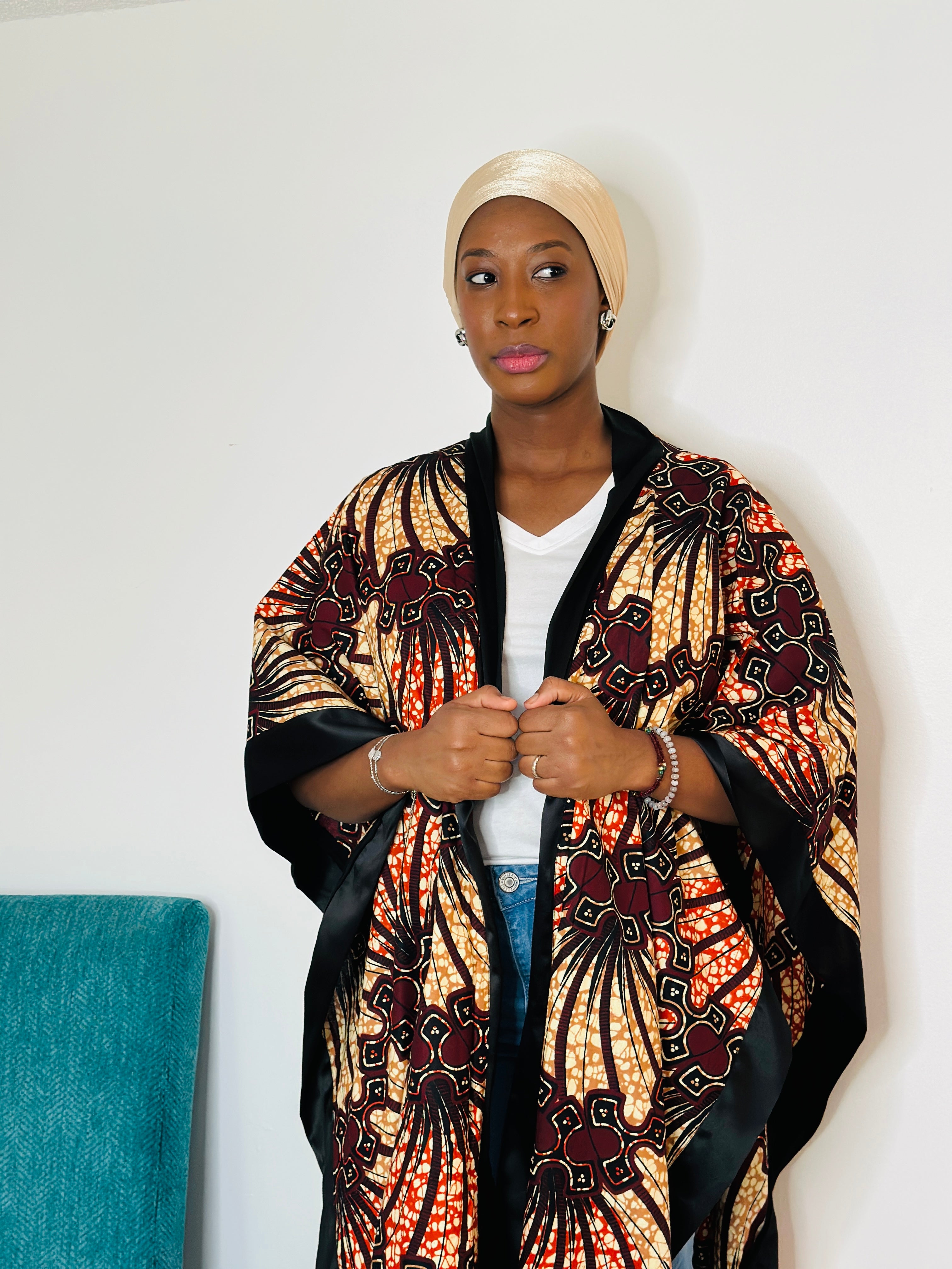 Ankara Luxe Kimono | Multiple Prints