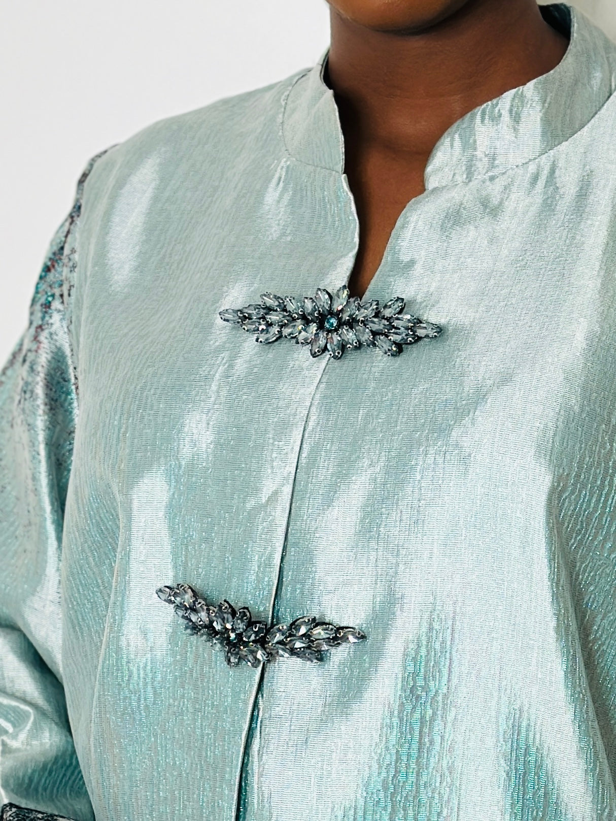 Aïssata Royale | Metallic Brocade Gown