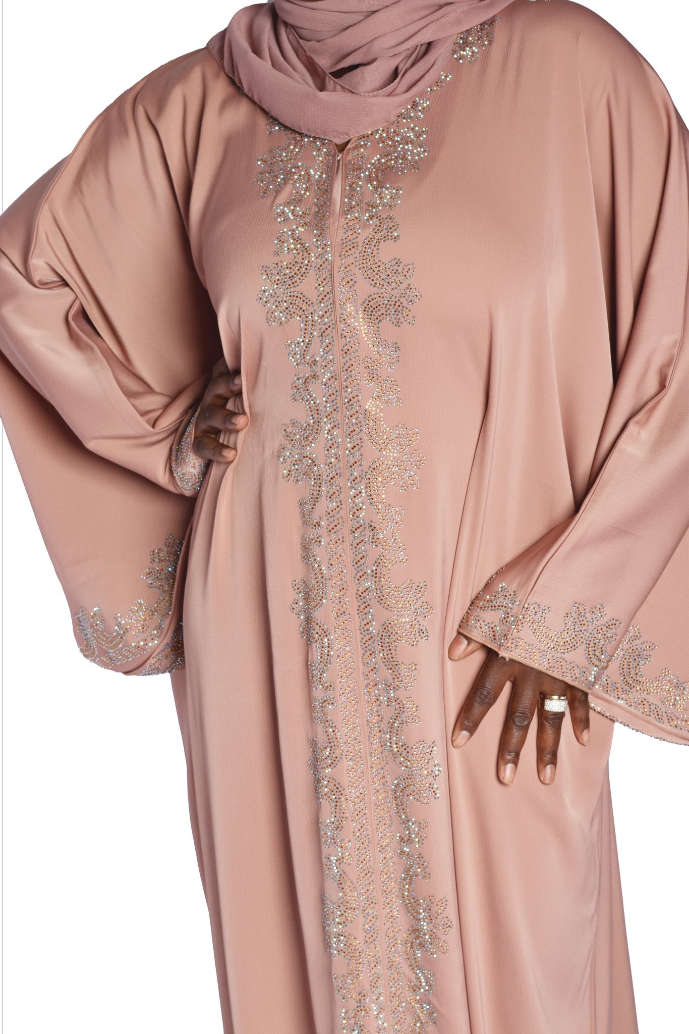 Soukeyna satin Abaya