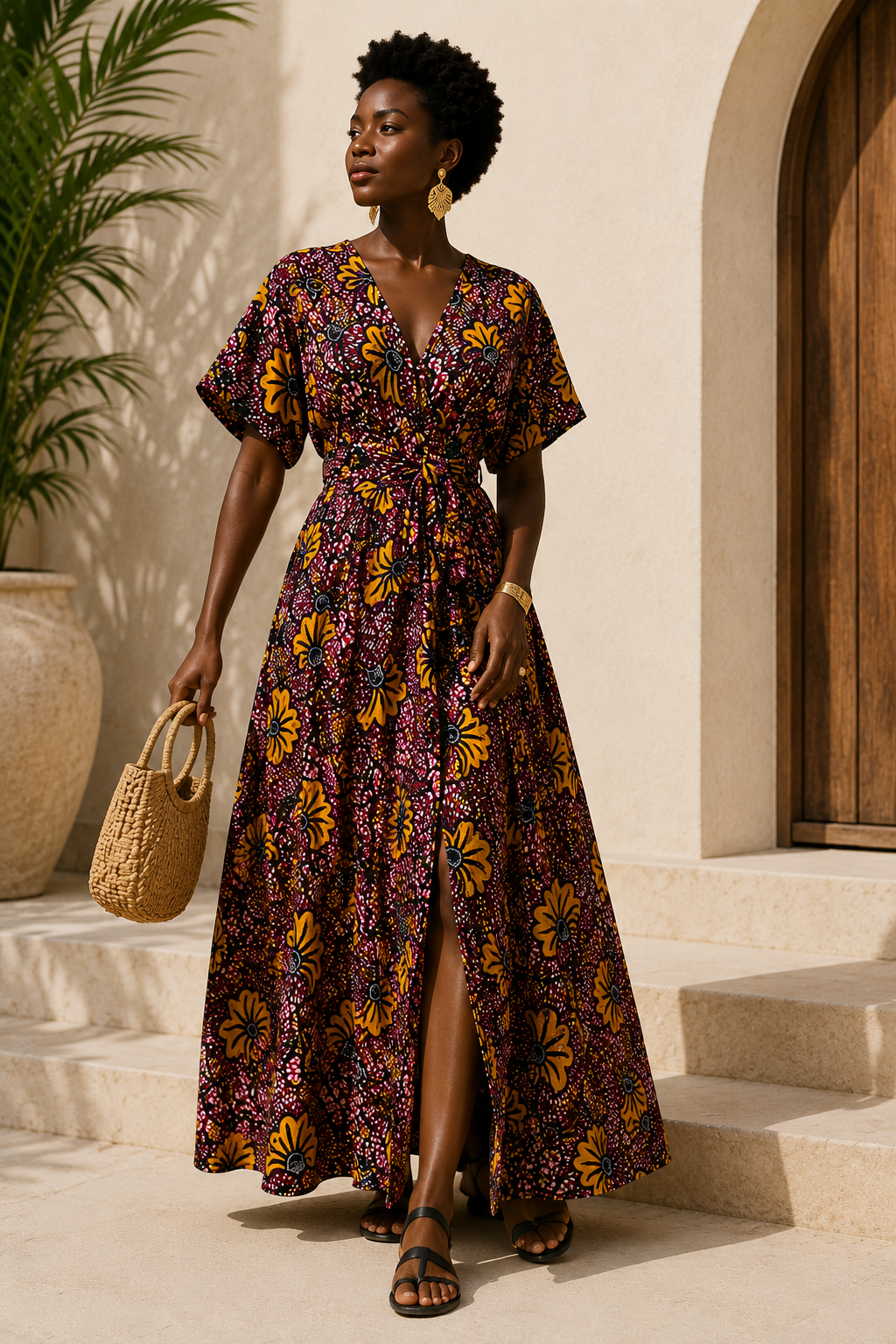 Aisha Wrap Dress