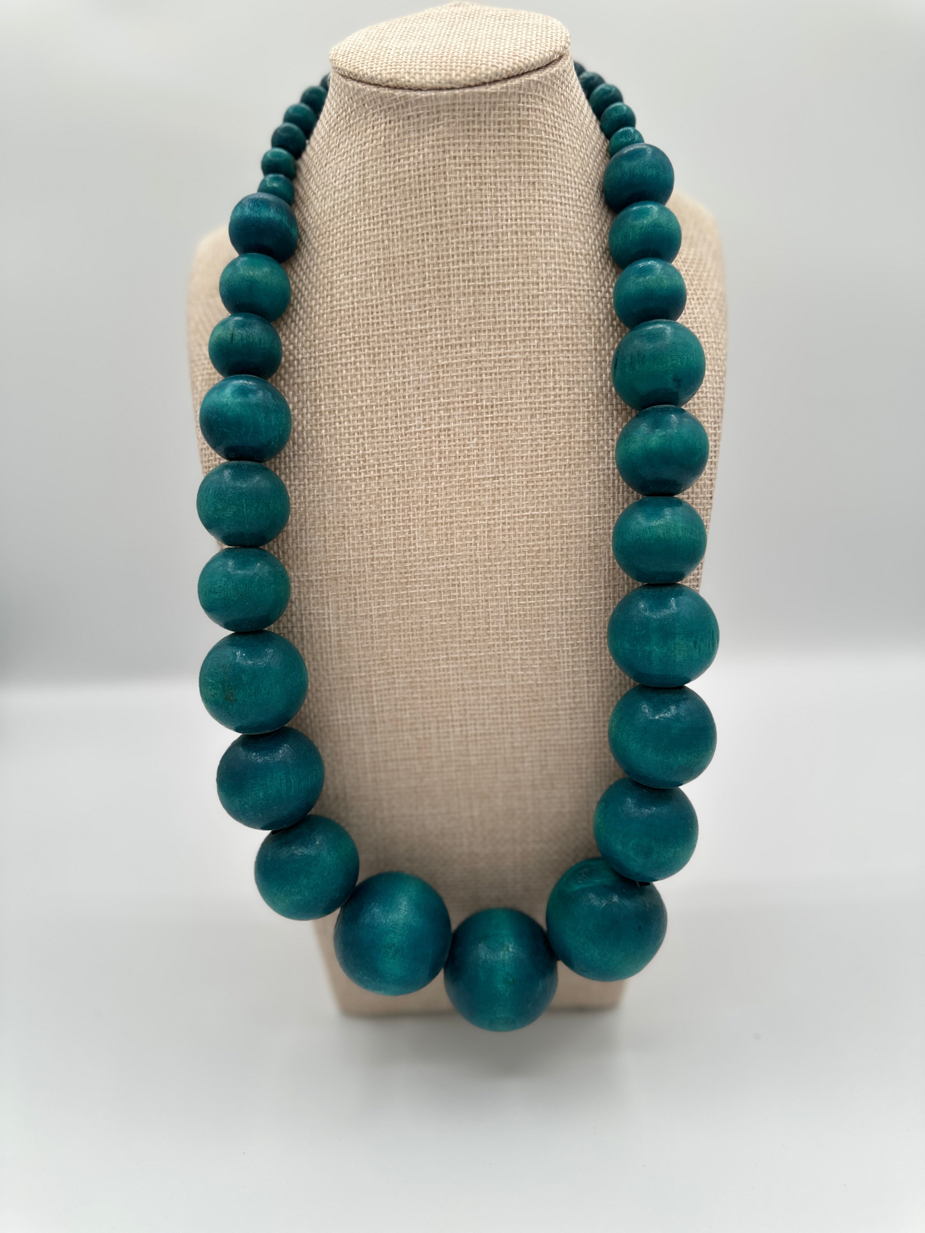 À-Nature Wooden Bead Necklace