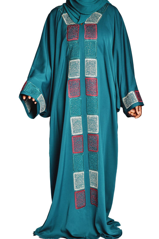 Soukeyna butterfly Abaya 2 Pcs