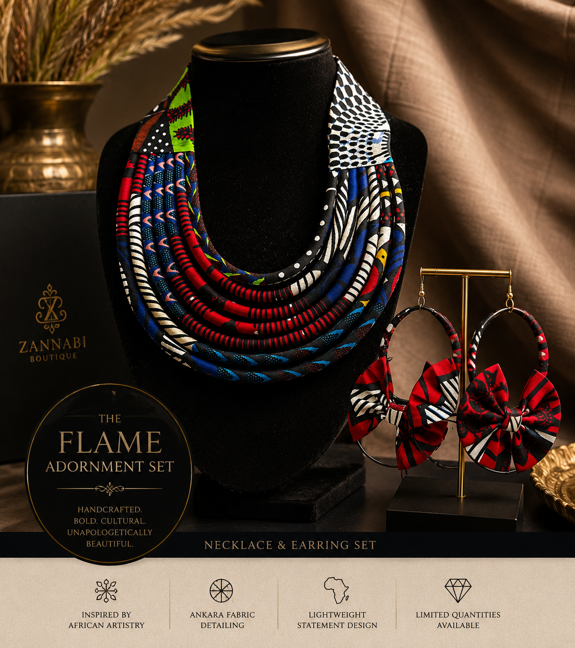Flame Adornment Set