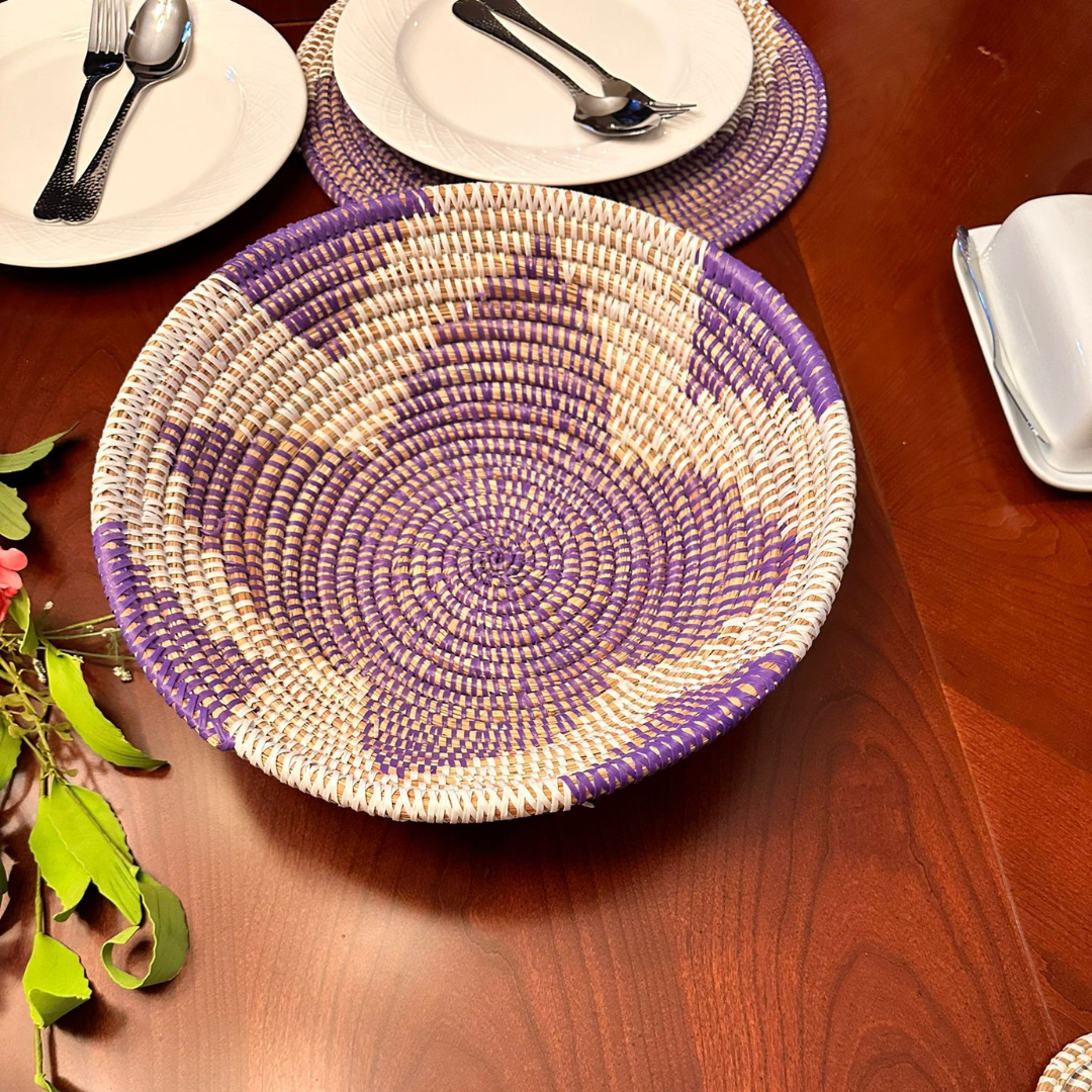 Purple Dining Placemat Set