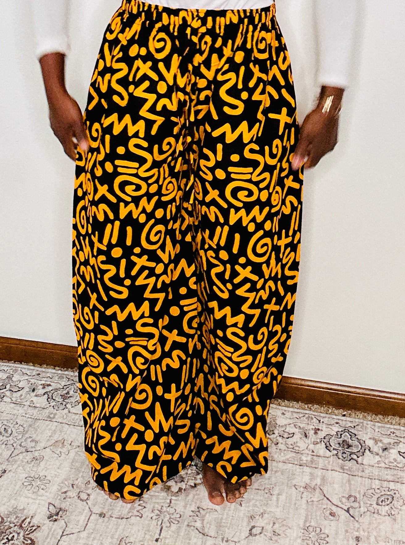 The Ankara Edit Palazzo Pants