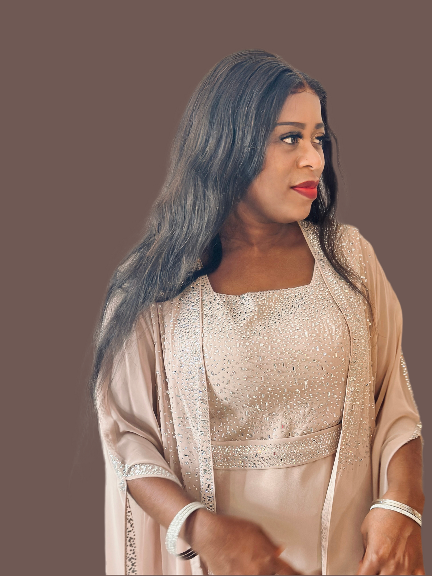 Violette Long Sleeve cape