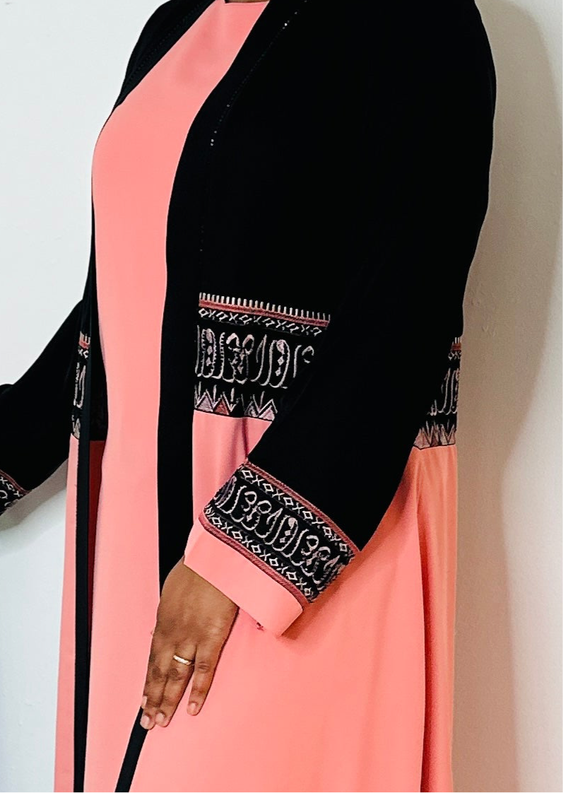 Blush Eclipse Abaya