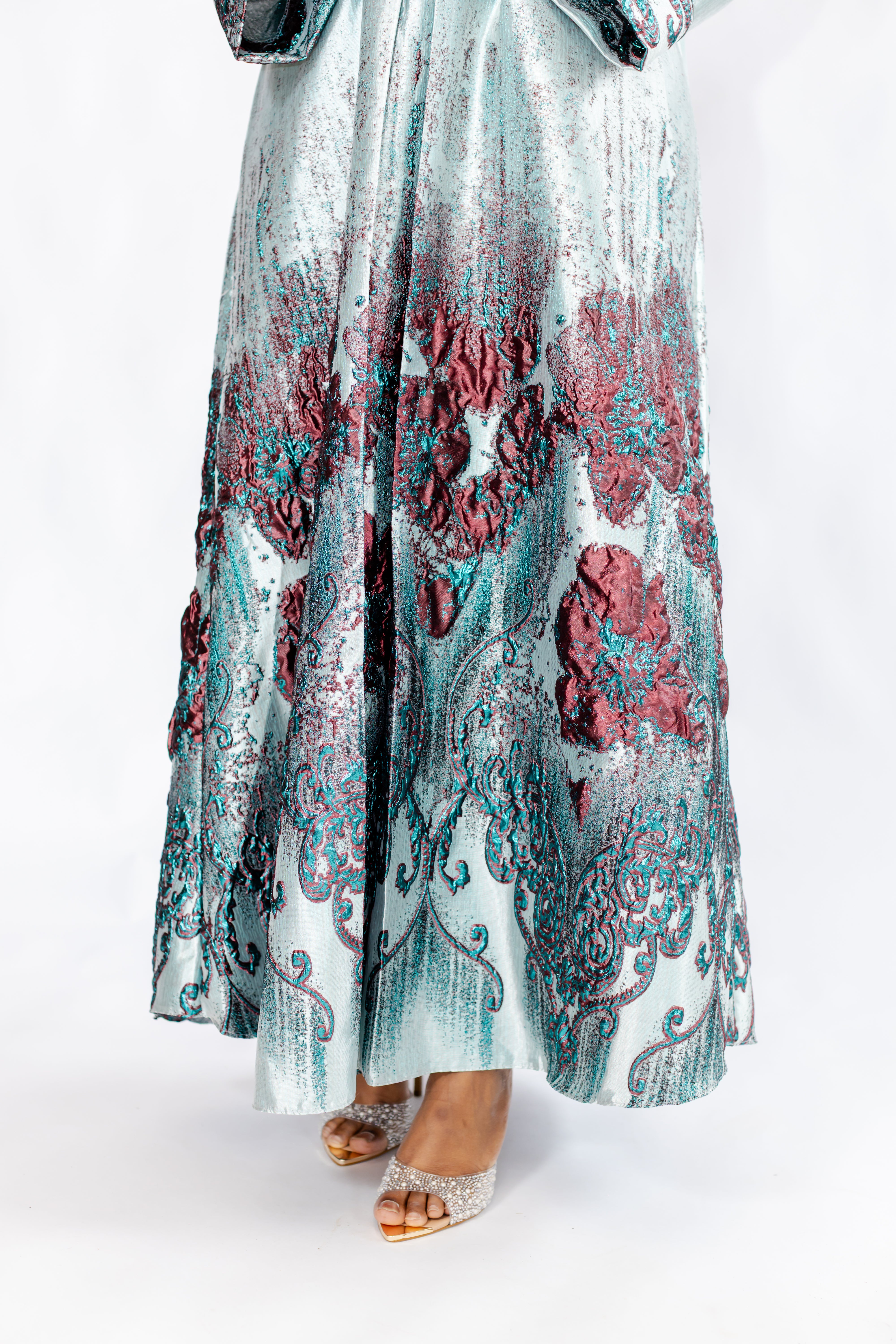 Aïssata Royale | Metallic Brocade Gown