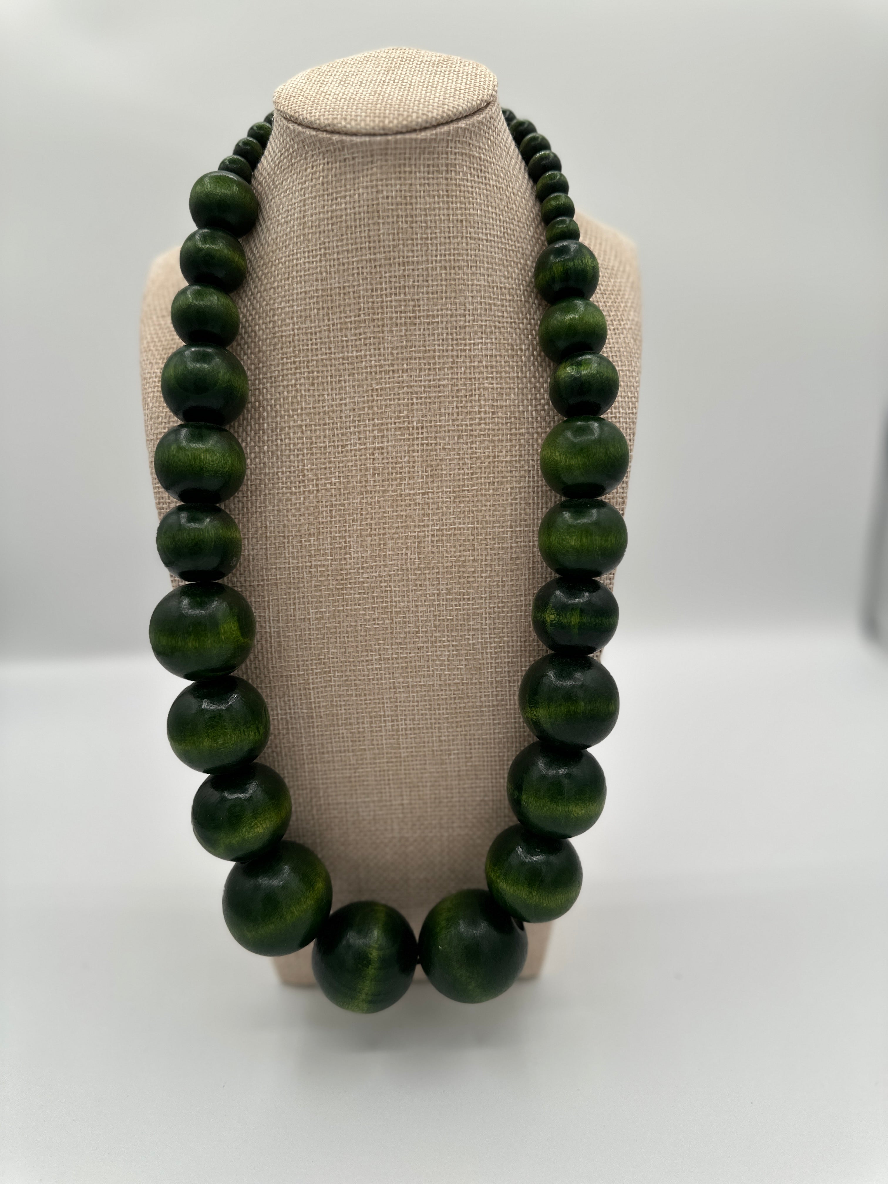 À-Nature Wooden Bead Necklace