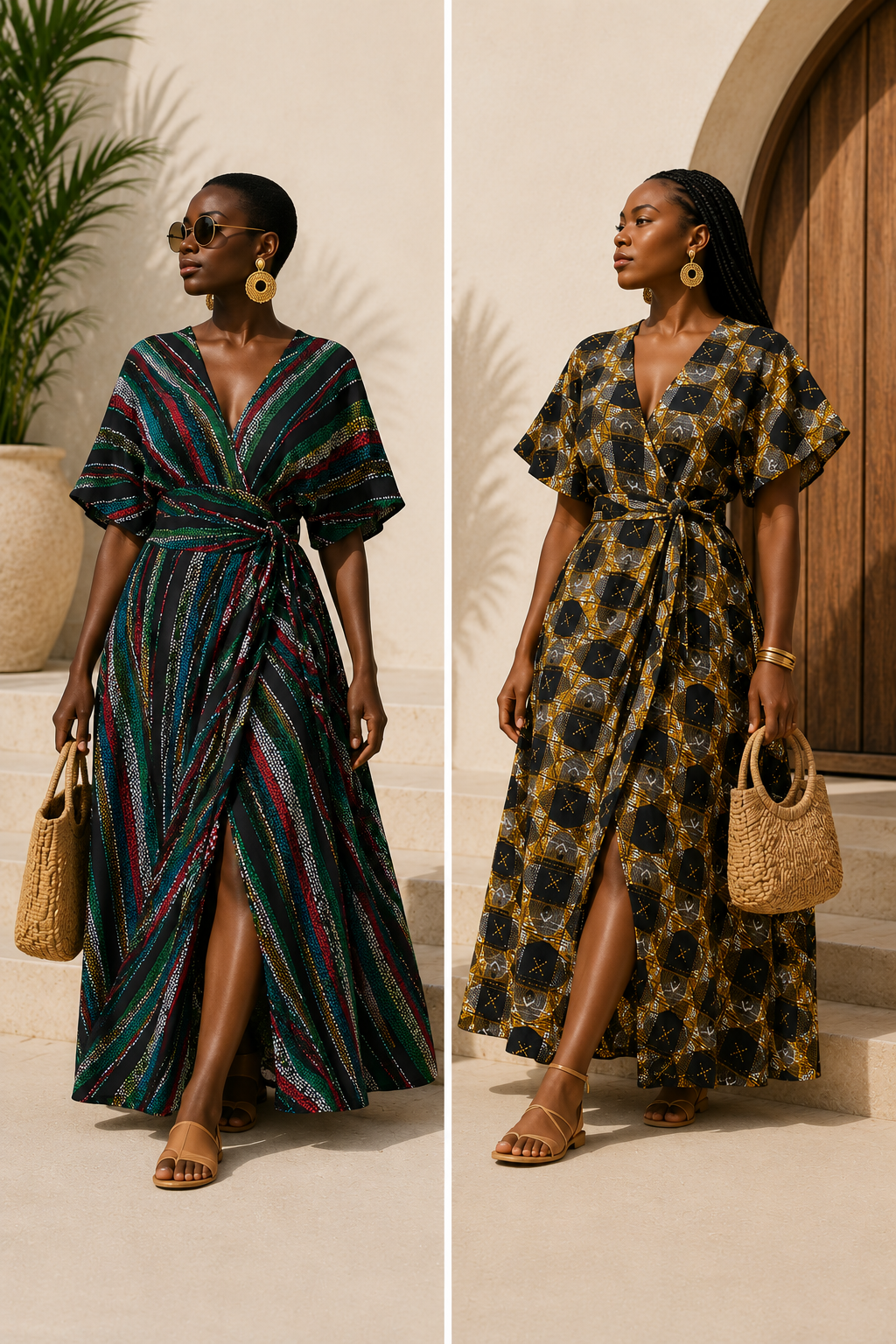 Aisha Wrap Dress