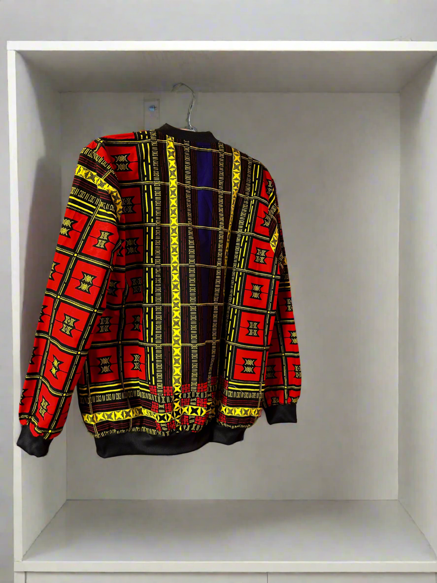 African print unisex Jacket.