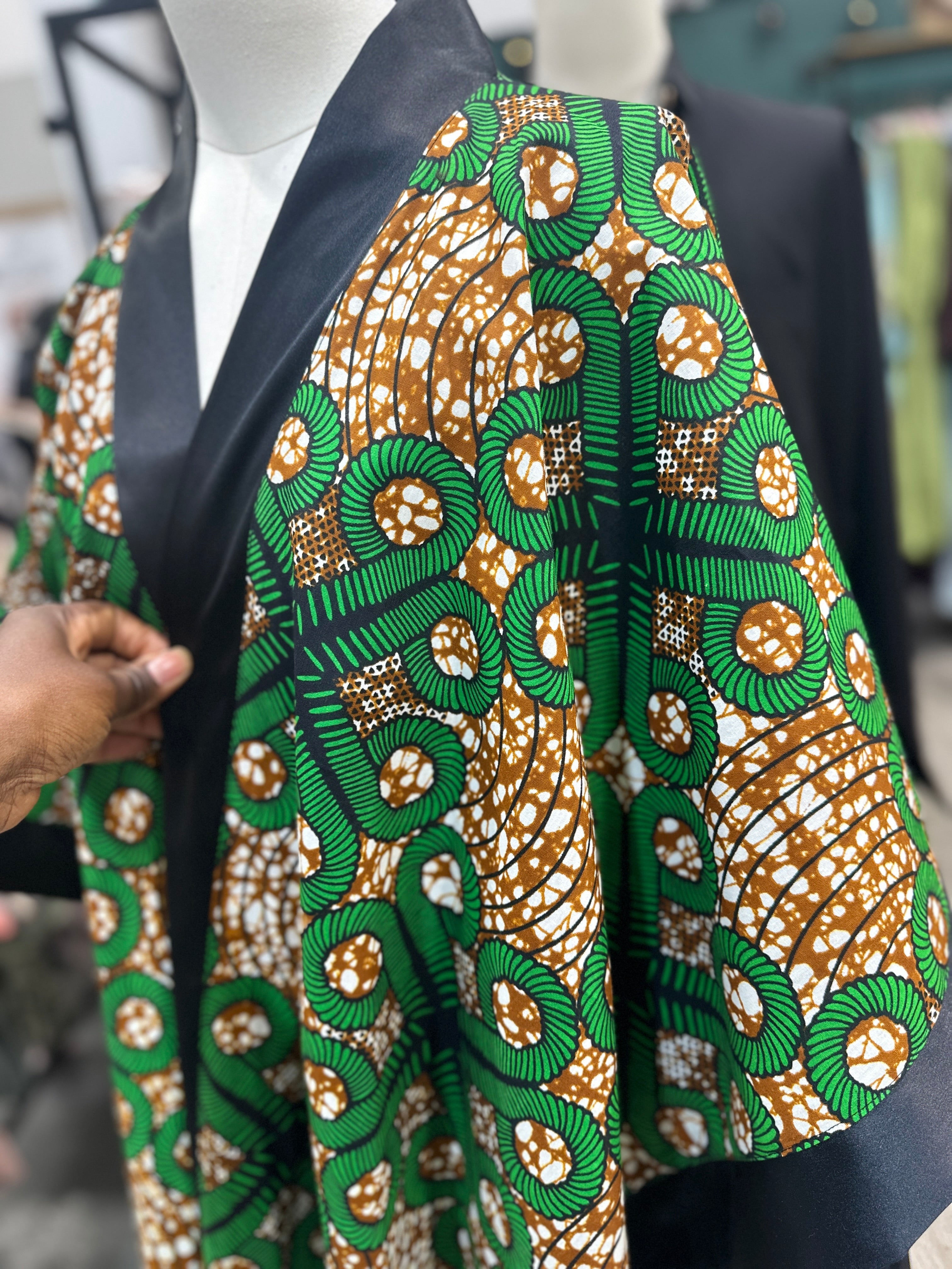 Ankara Luxe Kimono | Multiple Prints