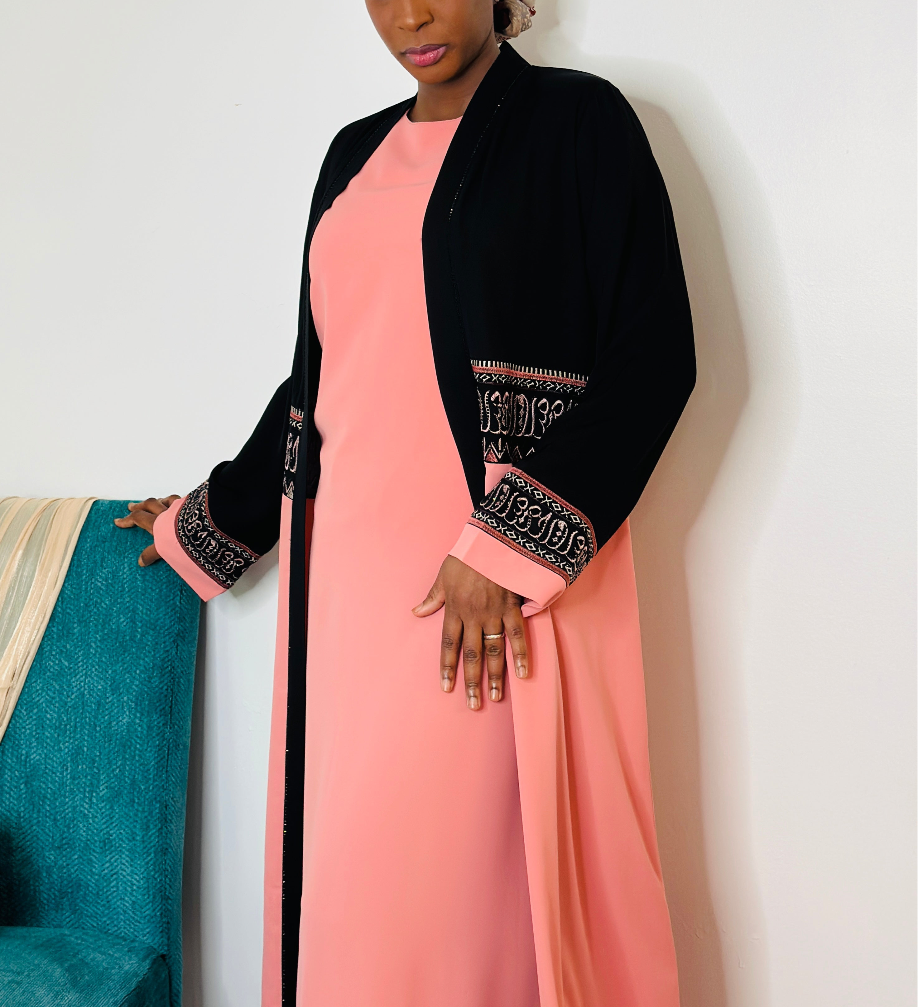 Blush Eclipse Abaya