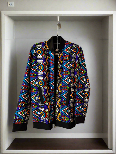 African print unisex Jacket.