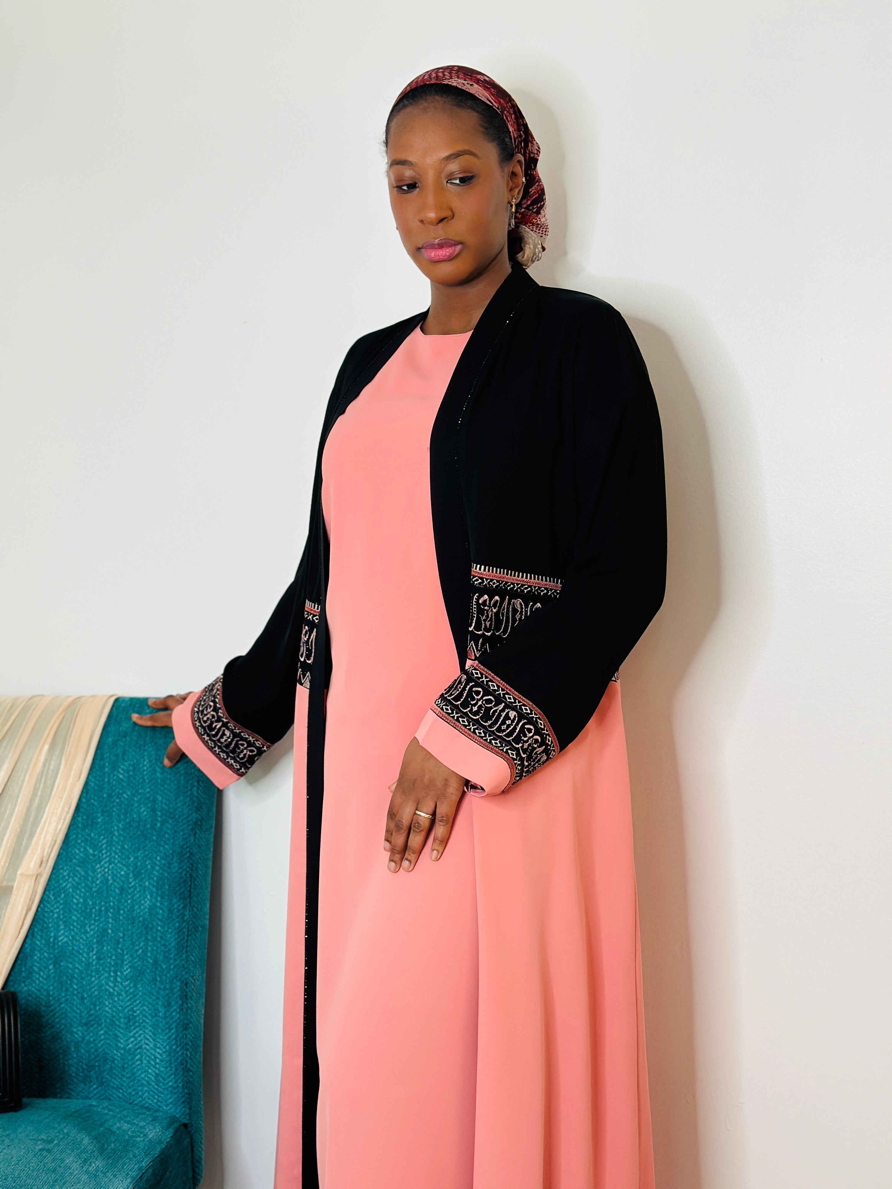 Blush Eclipse Abaya