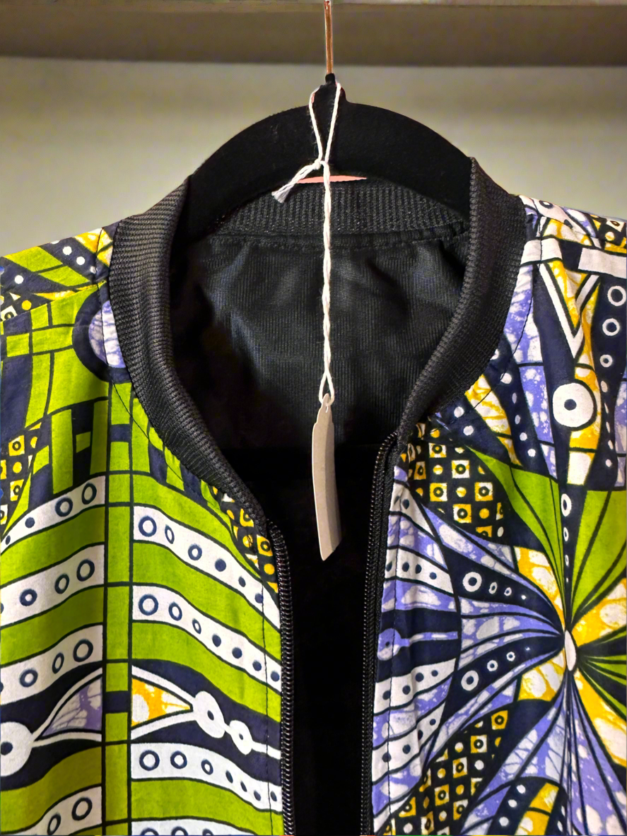 African print unisex Jacket.