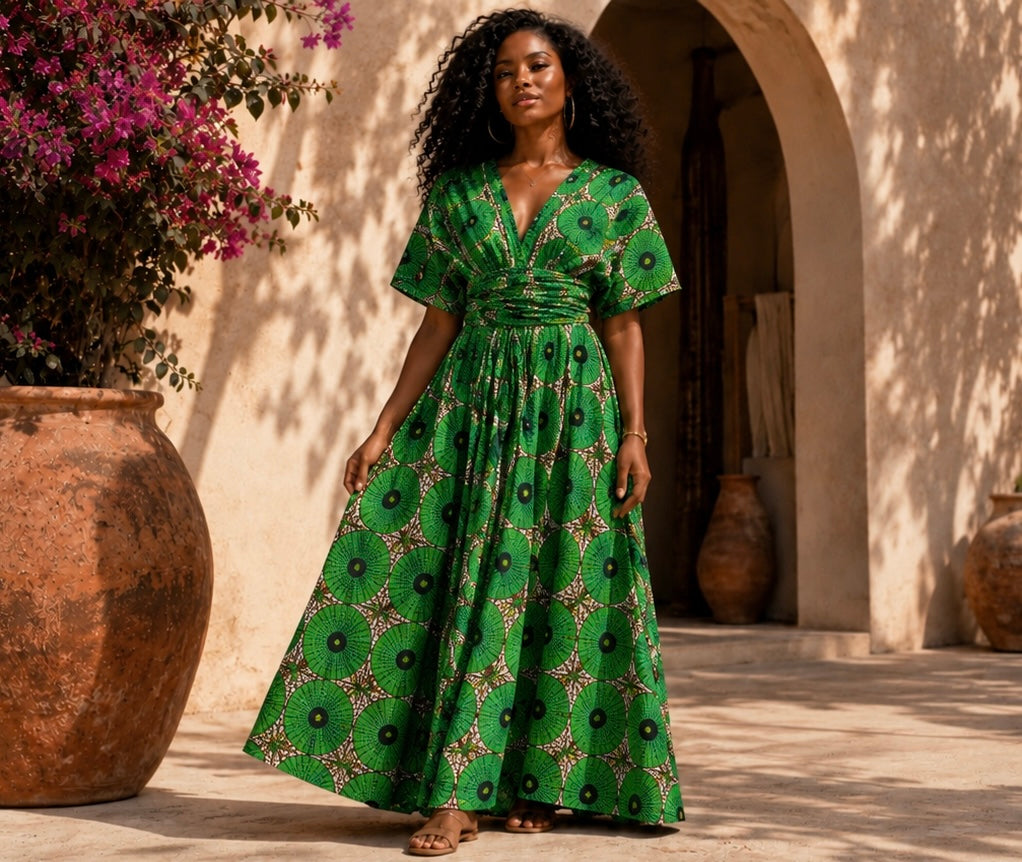 Aisha Wrap Dress