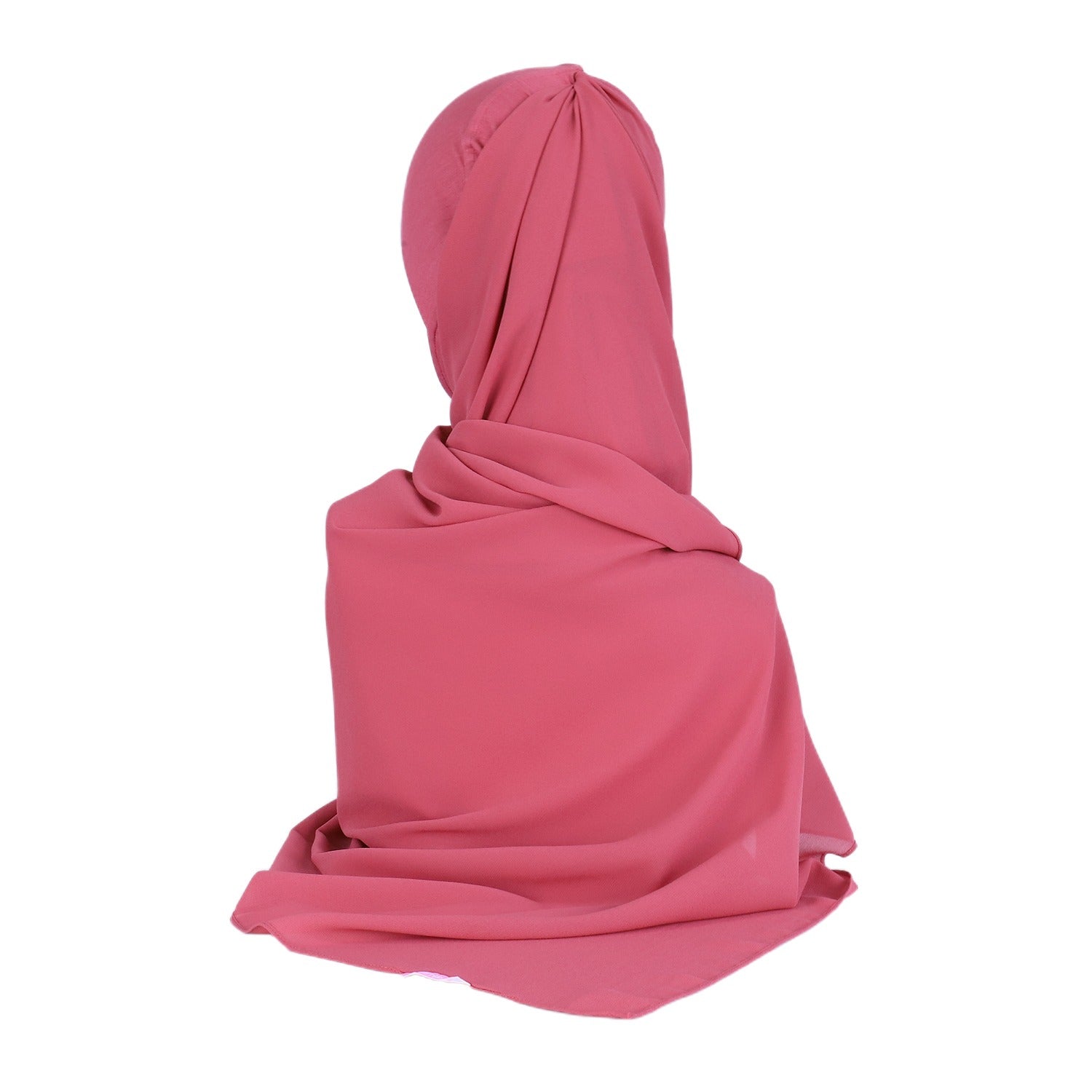 Rose Jersey Undercap Chiffon Hijab