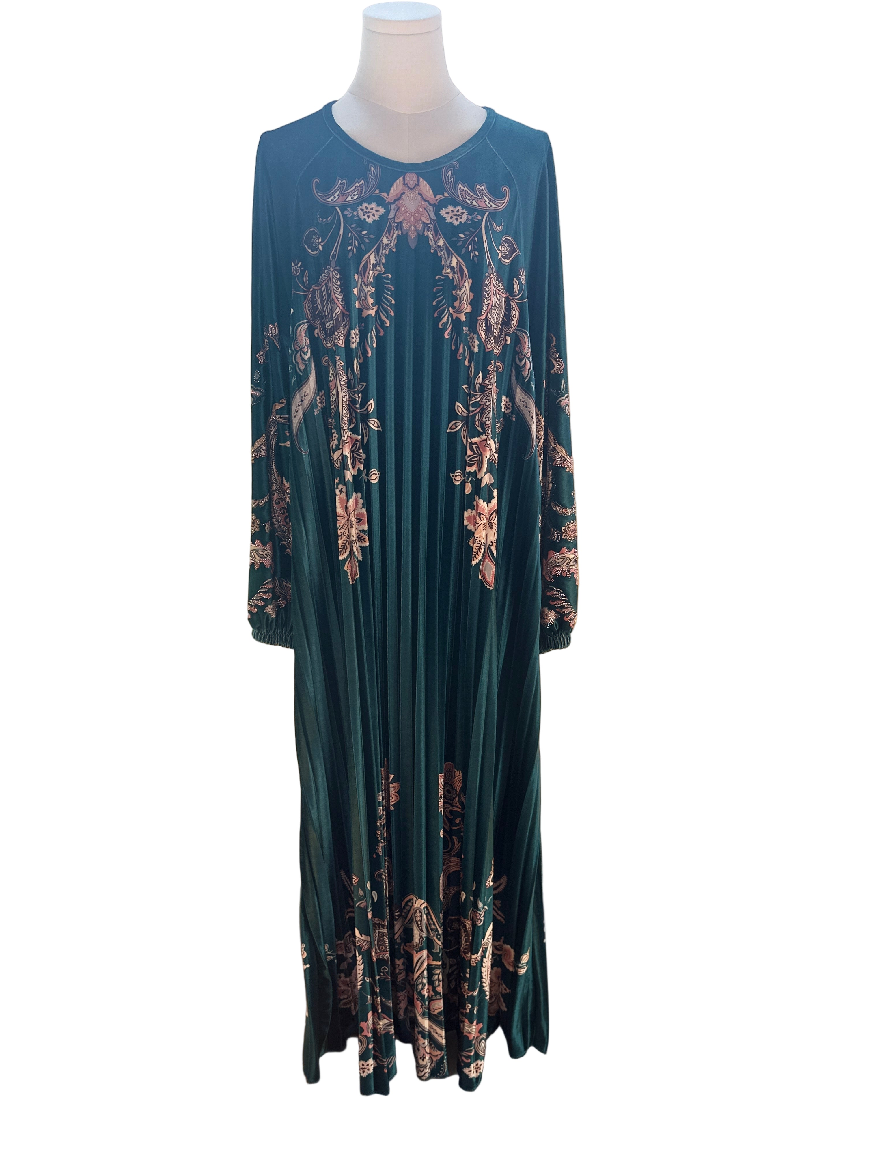 Orchid Beige Velvet Gown