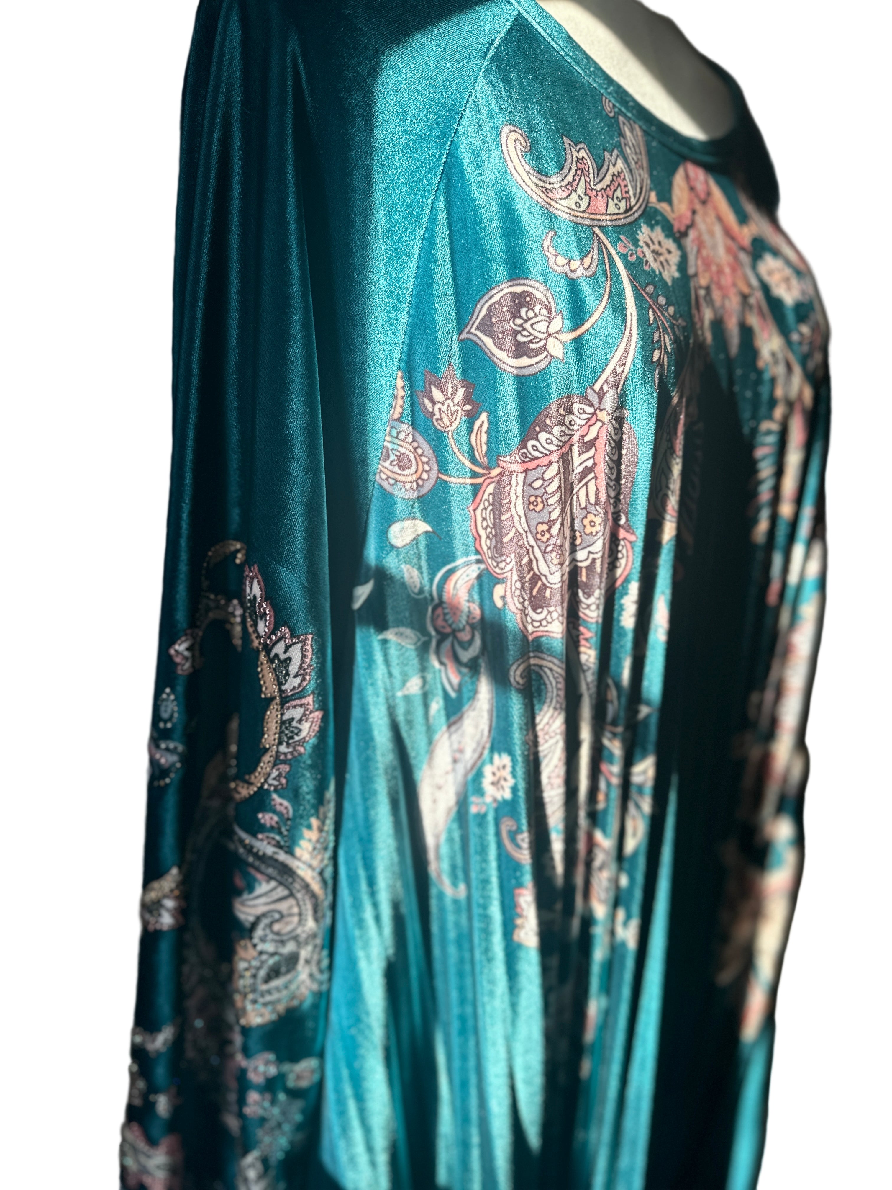 Orchid Beige Velvet Gown