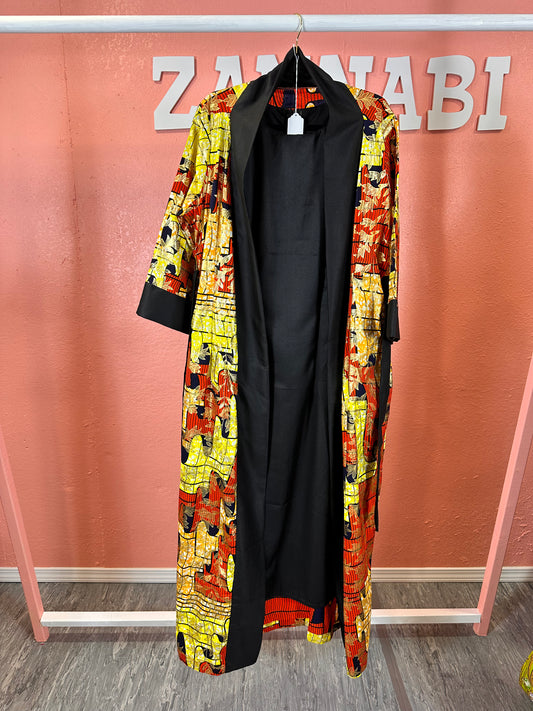 2 Piece Ankara Kimono set.