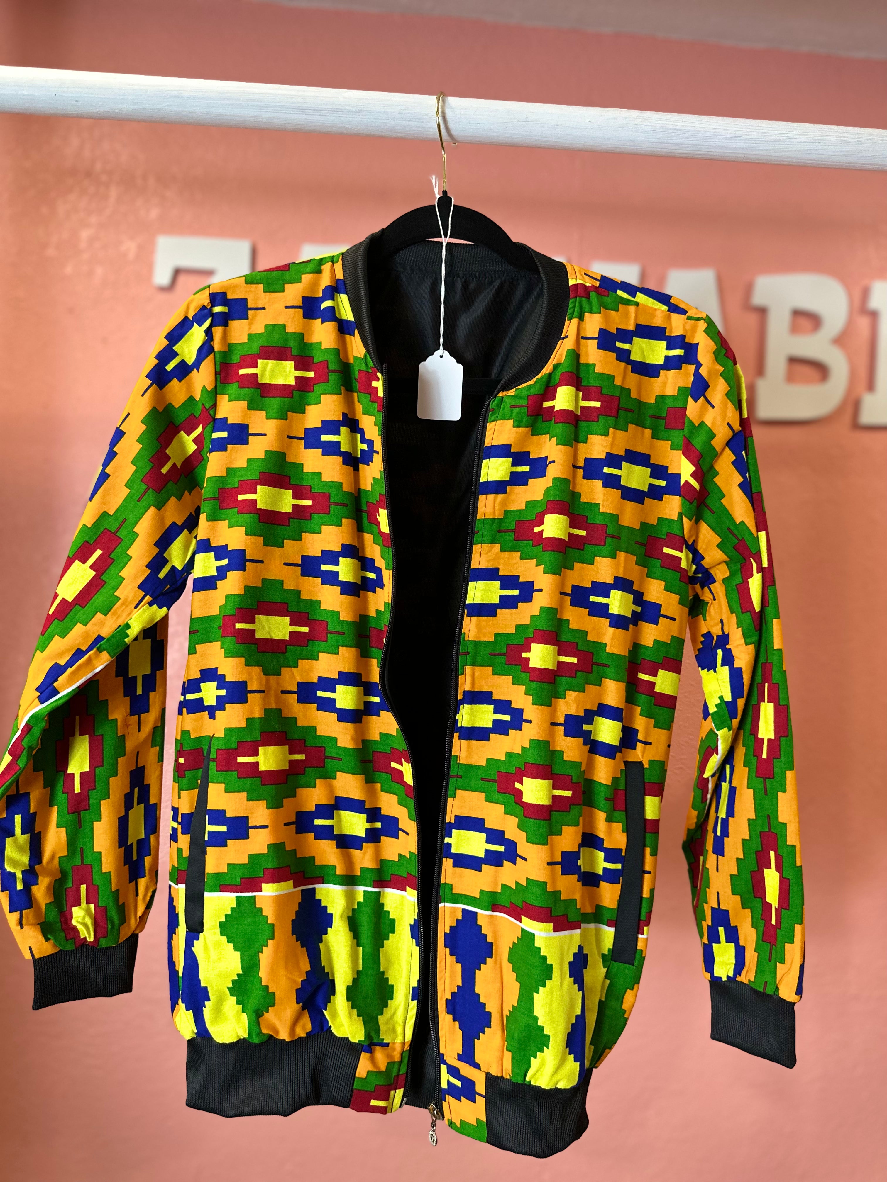 African print unisex Jacket.