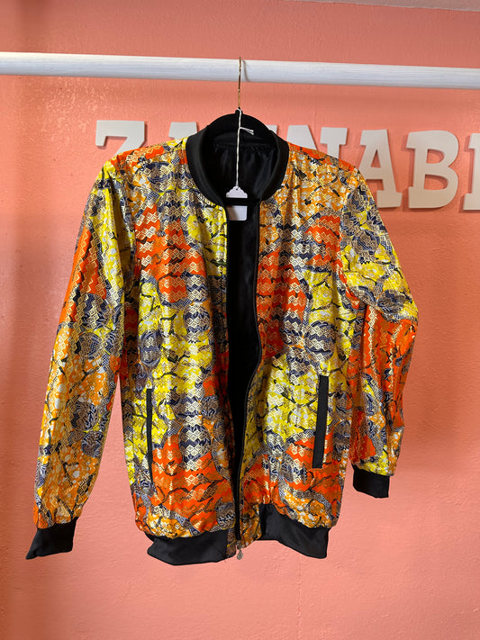 African print unisex Jacket.