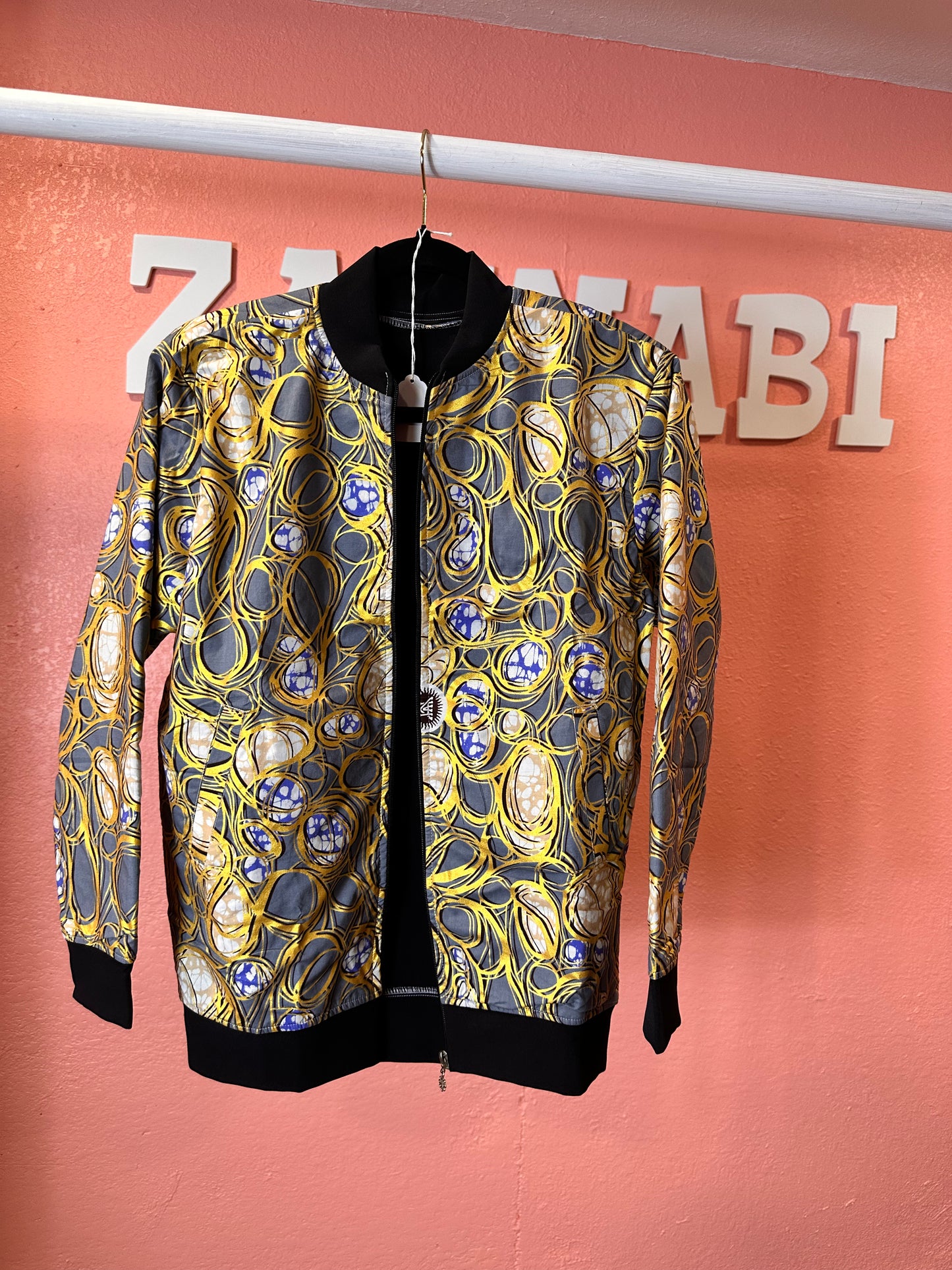 African print unisex Jacket.