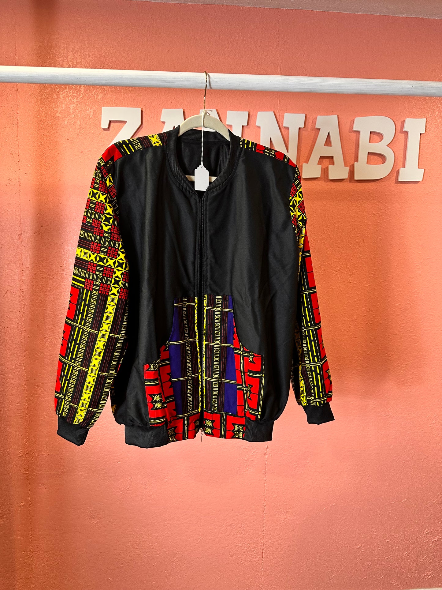 African print unisex Jacket.