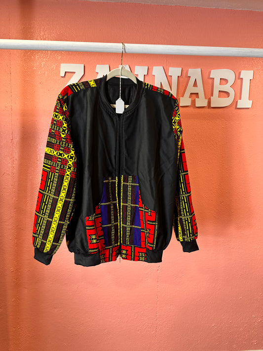 African print unisex Jacket.