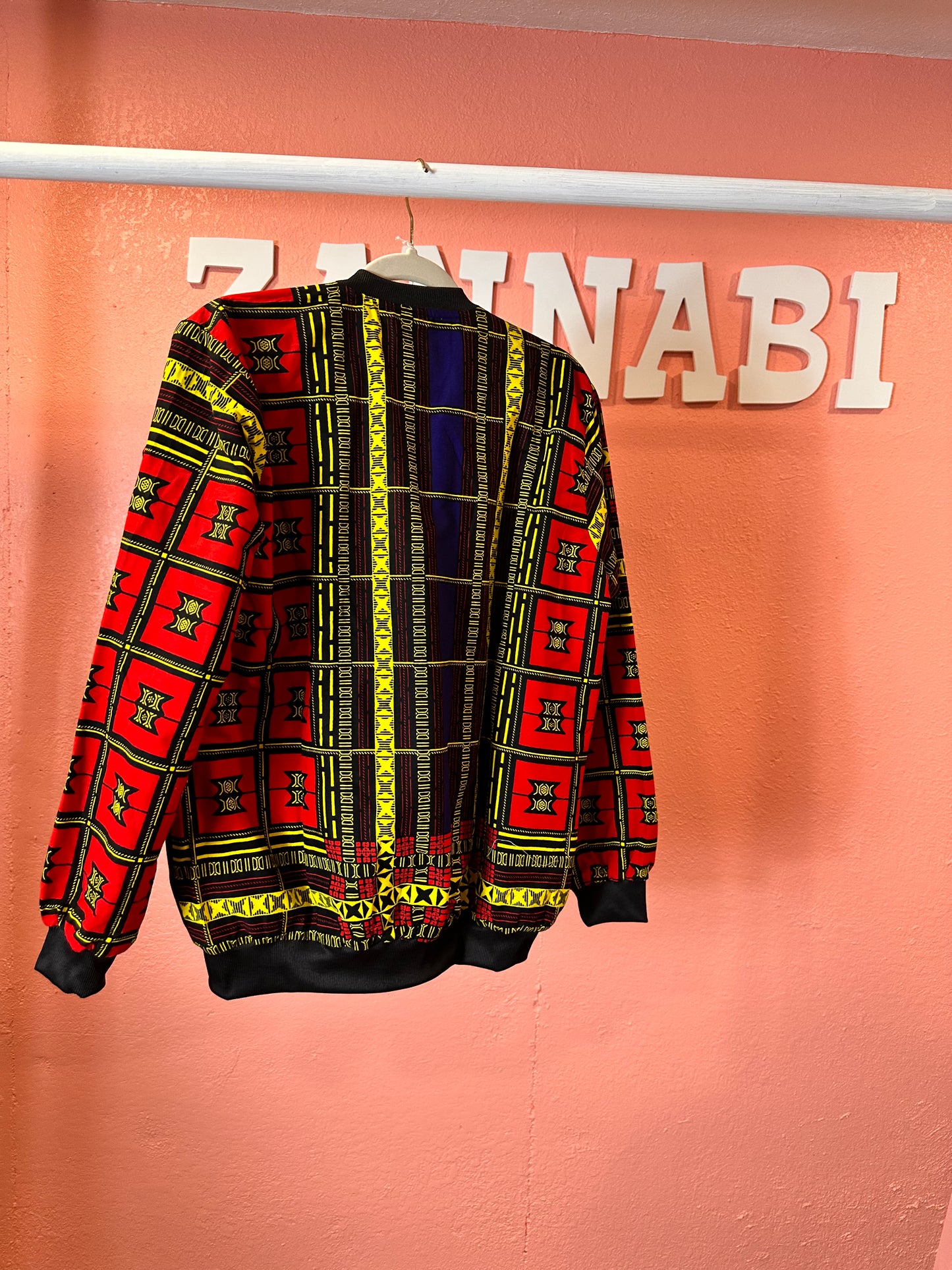 African print unisex Jacket.