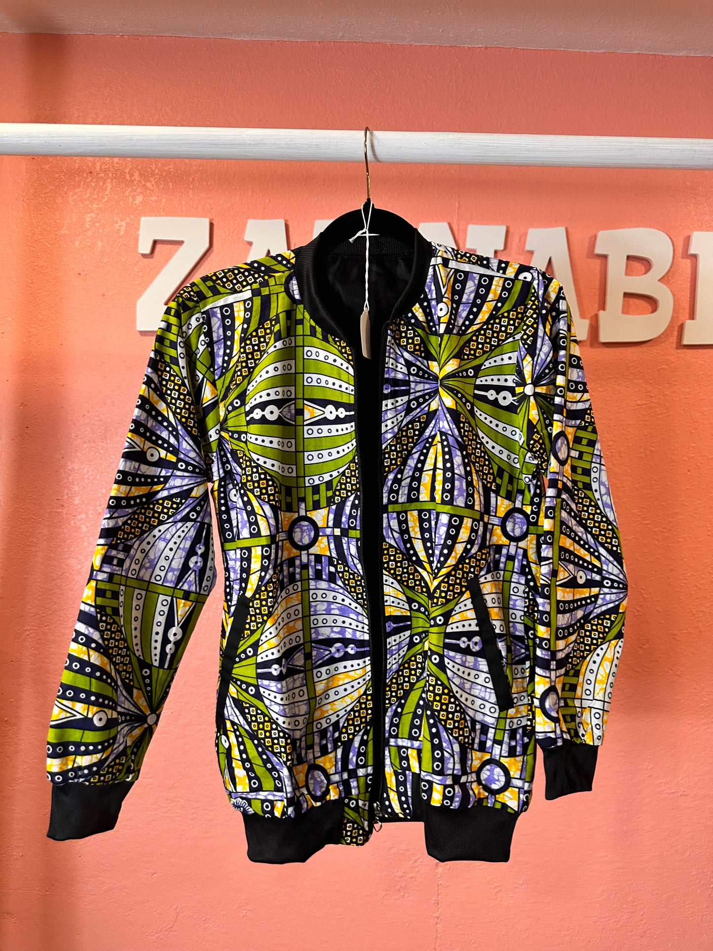 African print unisex Jacket.