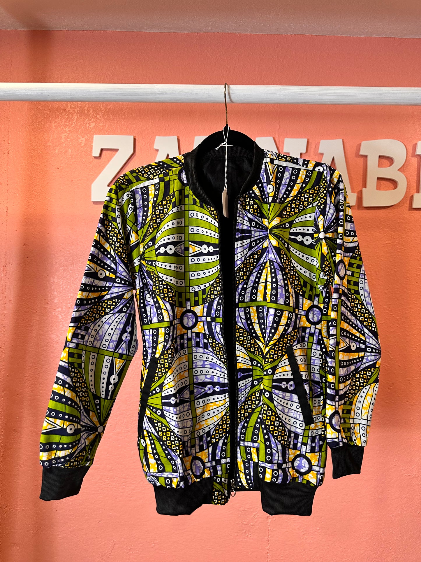 African print unisex Jacket.