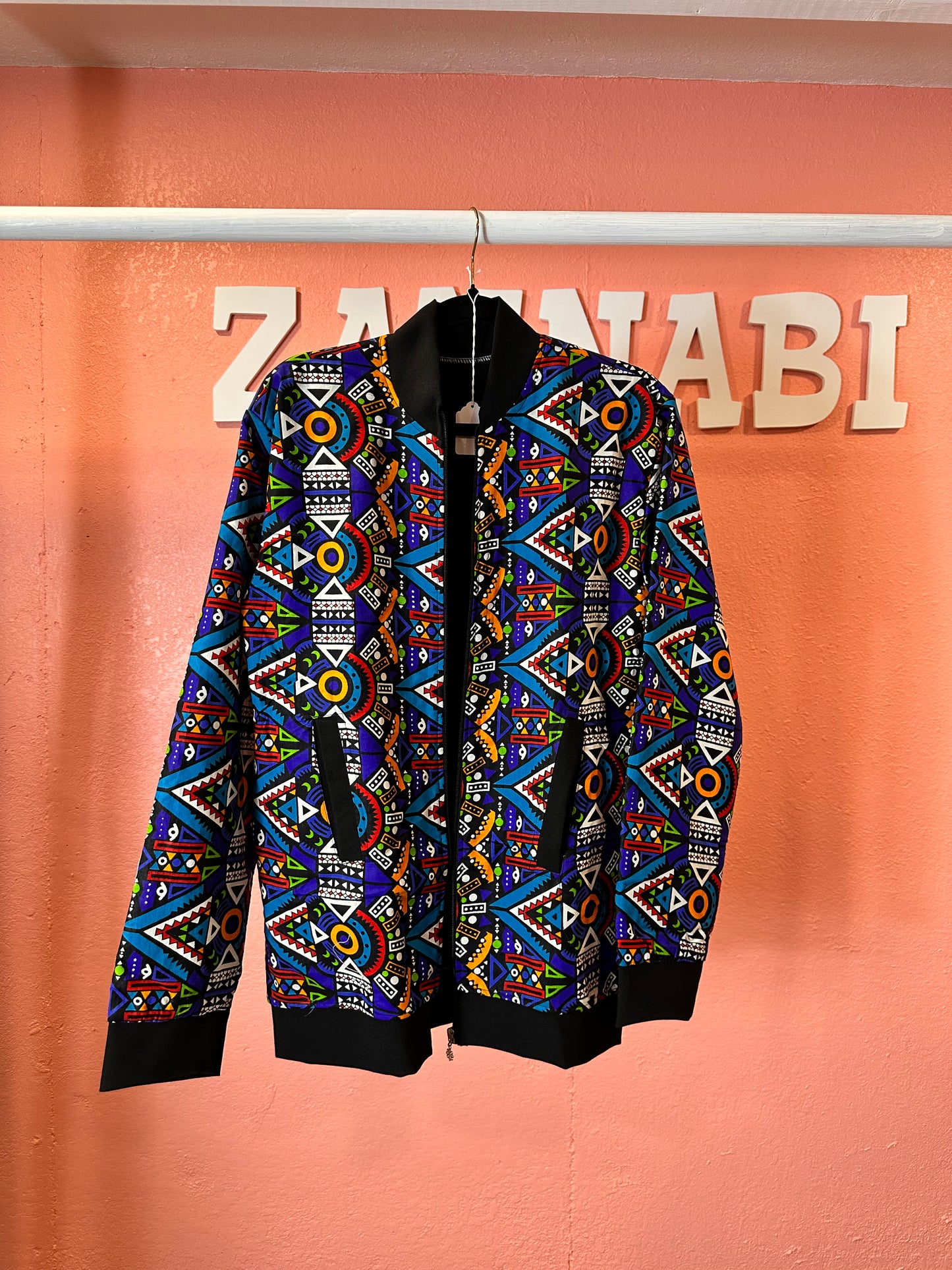 African print unisex Jacket.