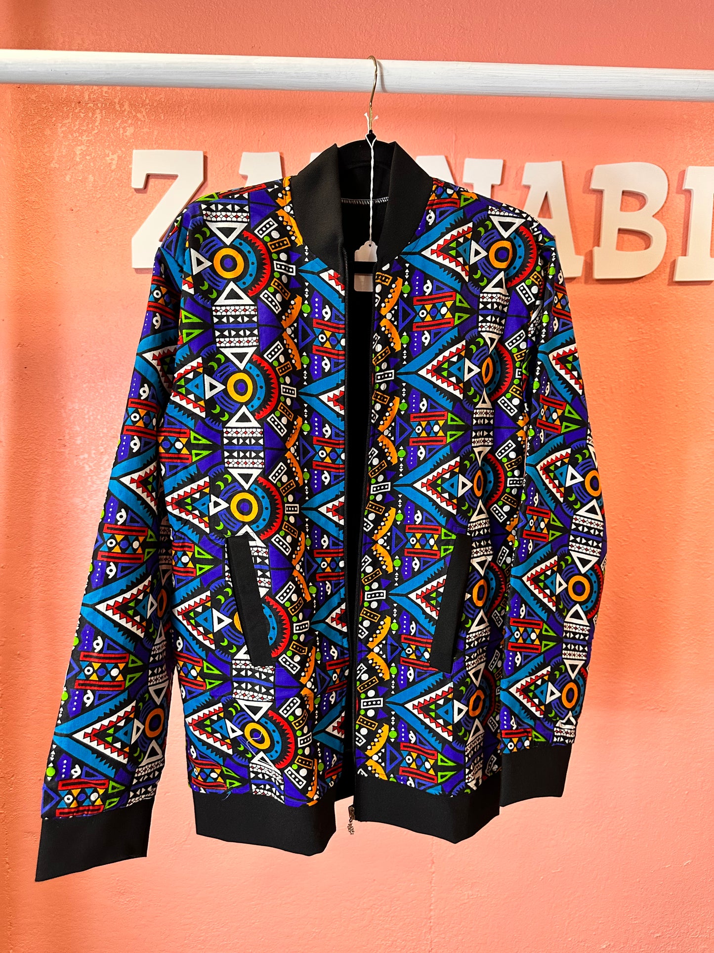 African print unisex Jacket.