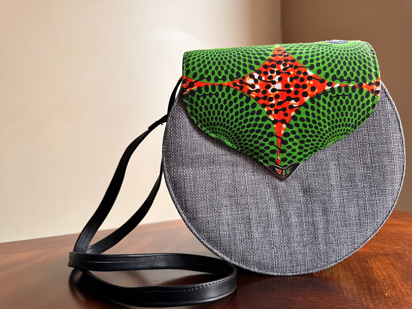 Ankara Patched Canteen Purse