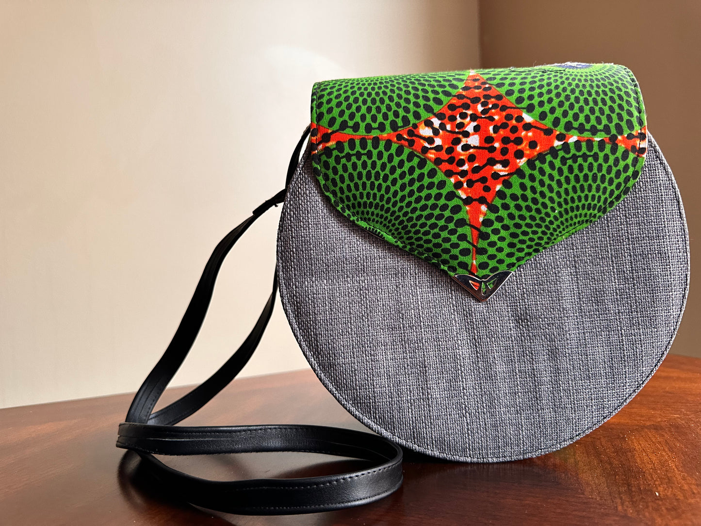 Ankara Patched Canteen Purse