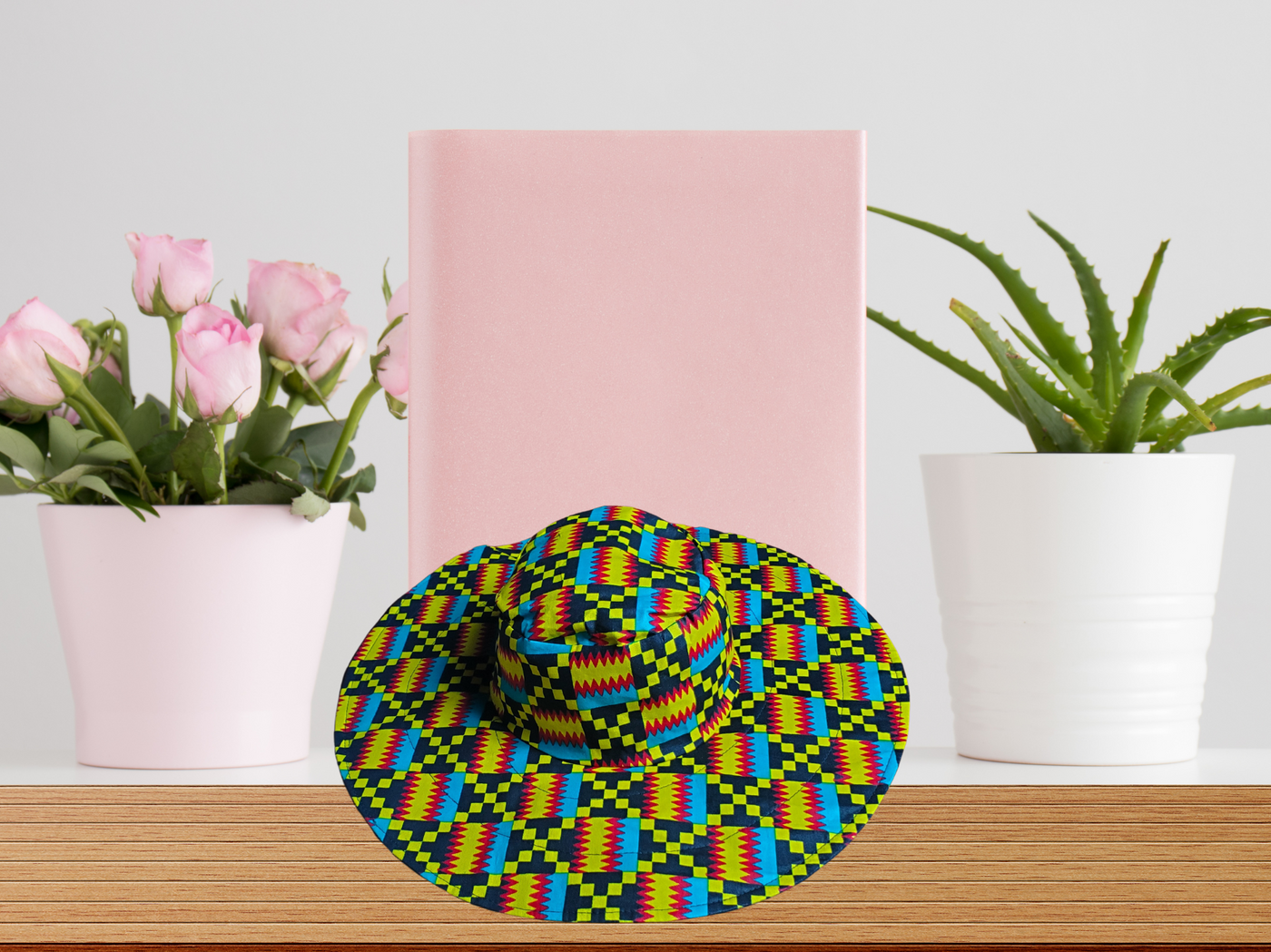 Ankara Wide Brim Hats