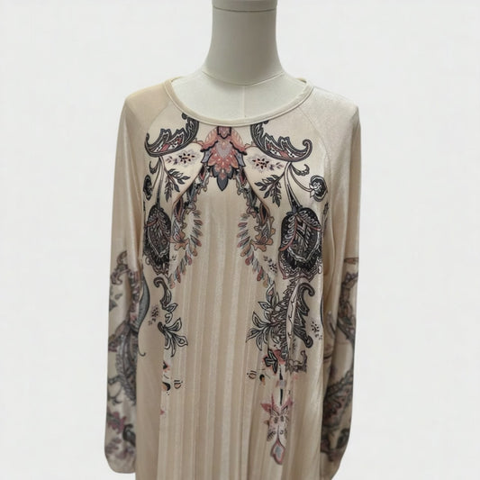 Orchid Beige Velvet Gown