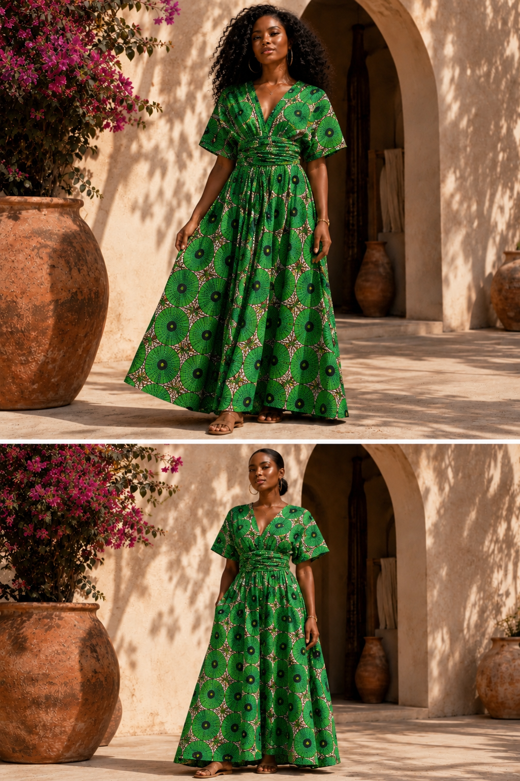 Aisha Wrap Dress