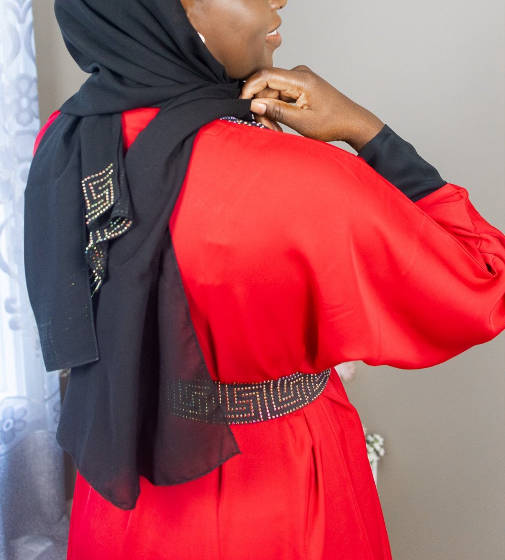 Red Abaya