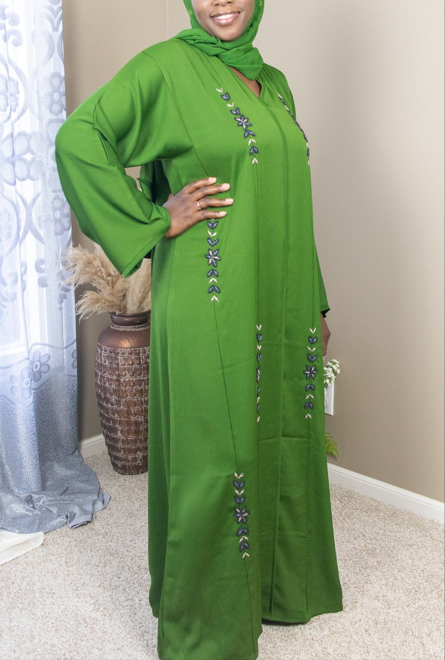 Green Abaya